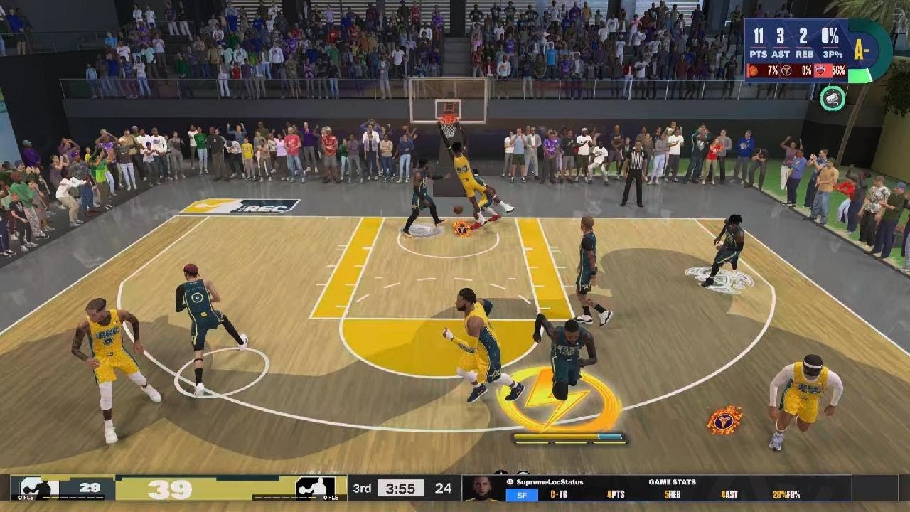 NBA 2K24 James Harden Step back Is Deadly!