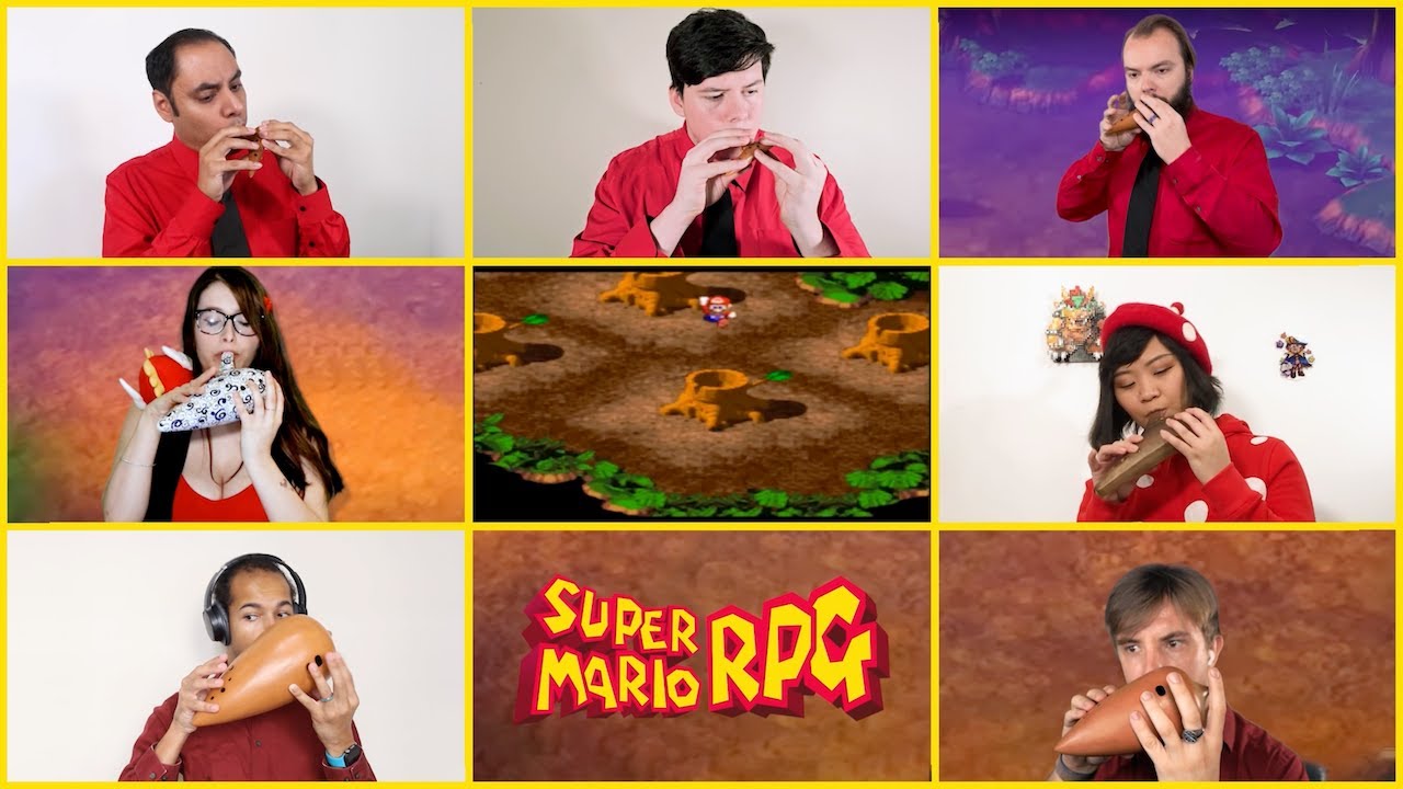 Super Mario RPG - Forest Maze - Ocarina Septet Cover || Ocabanda