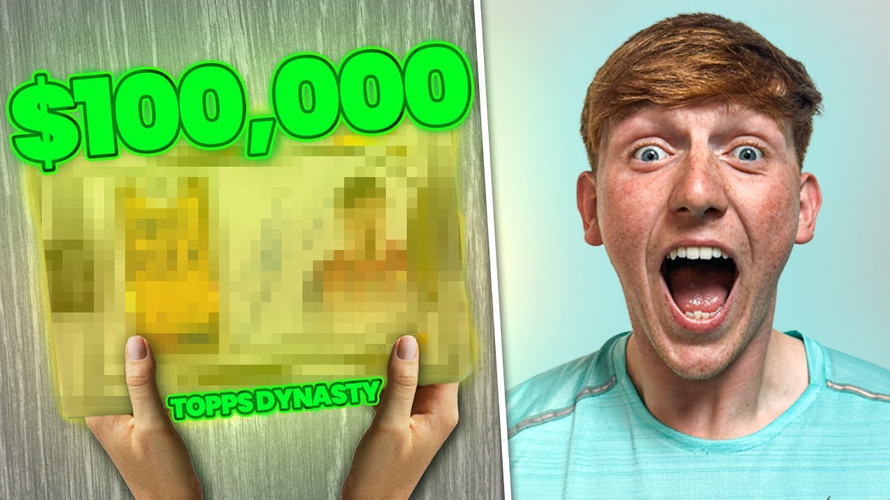 I Spent $100,000 On Topps Dynasty & This Happened!