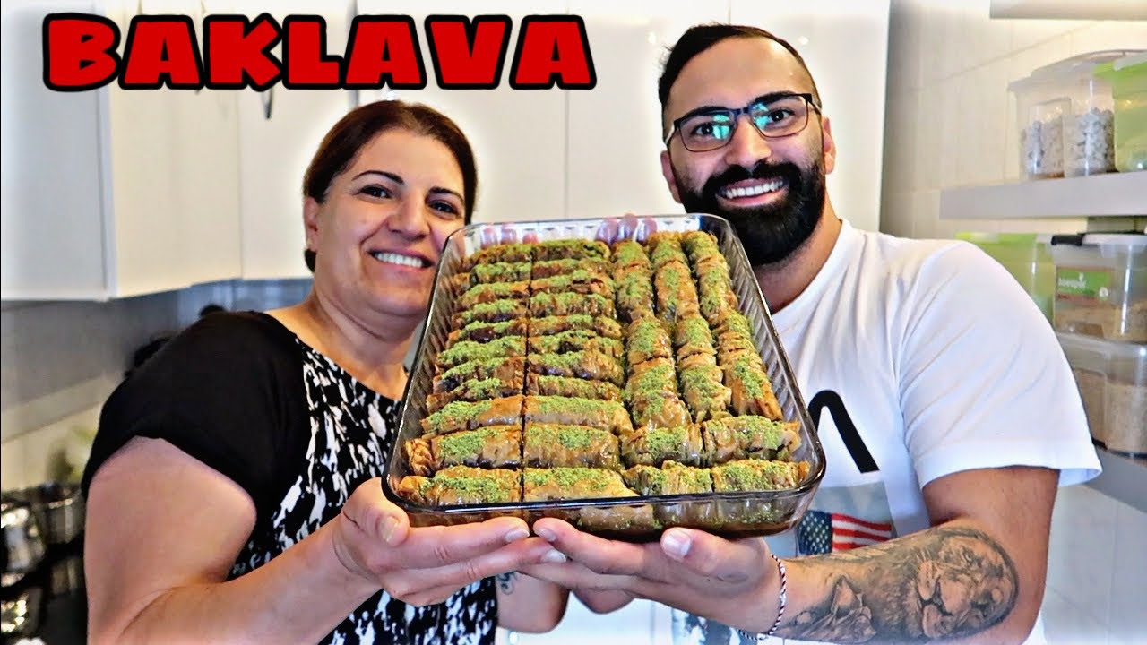 BAKLAVA 🤤SELBSTGEMACHT /VLOG / ZUSCHAUER GRÜSSEN
