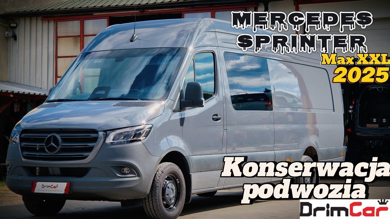 Mercedes Sprinter XXL 2025 Konserwacja podwozia w DrimCar. 1/5 wariant&oacute;w.