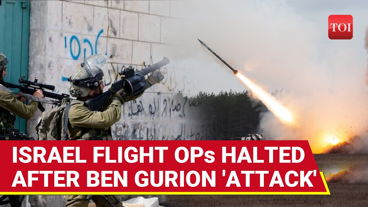 Israel SHUTS DOWN Biggest Int'l Airport In Tel Aviv After Yemen Missile Attack | Details