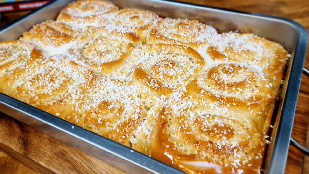 MUITO FOFINHA - Rosquinha de leite condensado com coco deliciosa e fácil