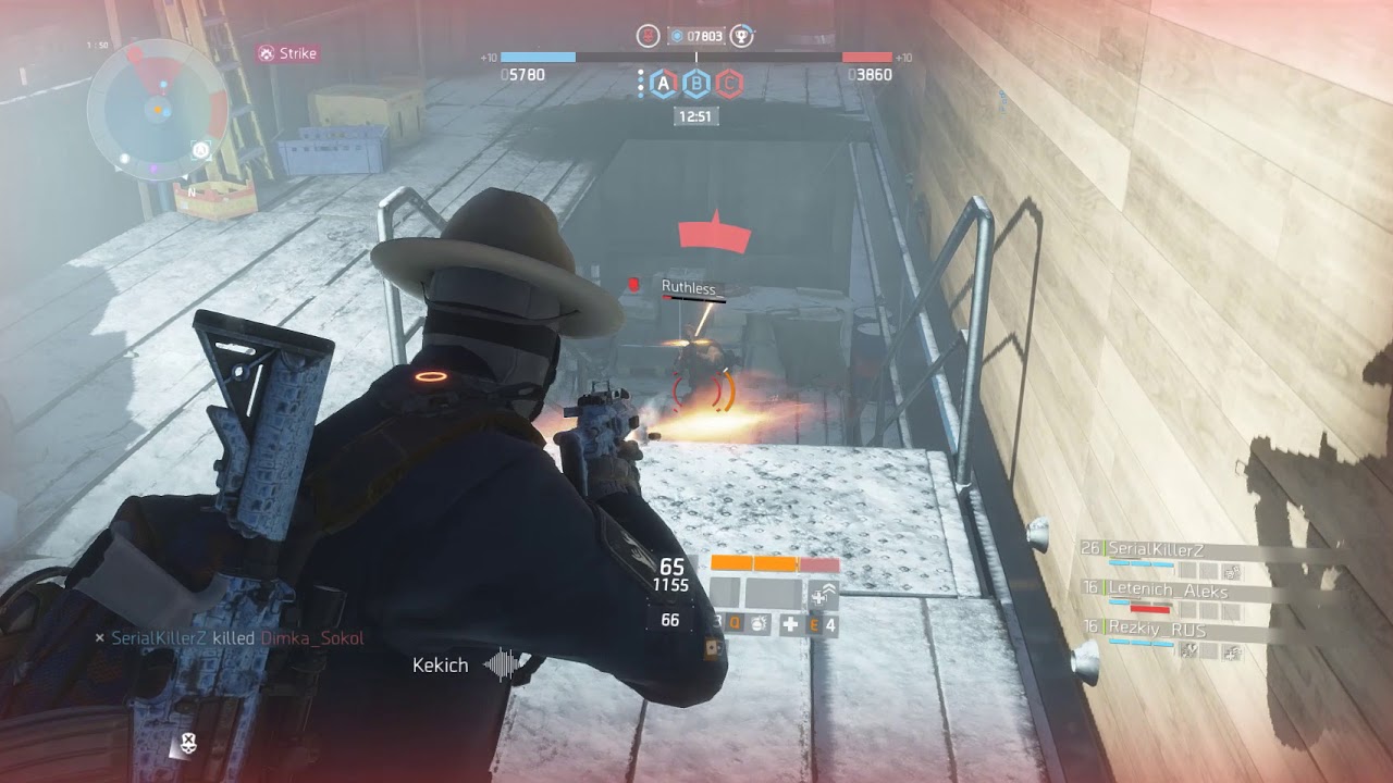 Tom Clancy's The Division - 1.8.3 striker-banshee OP build for pvp