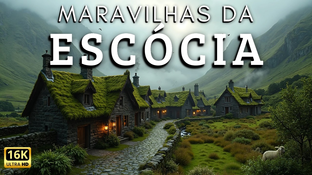 Maravilhas da Escócia | Os lugares mais incríveis da Escócia | Guia de viagem 4K