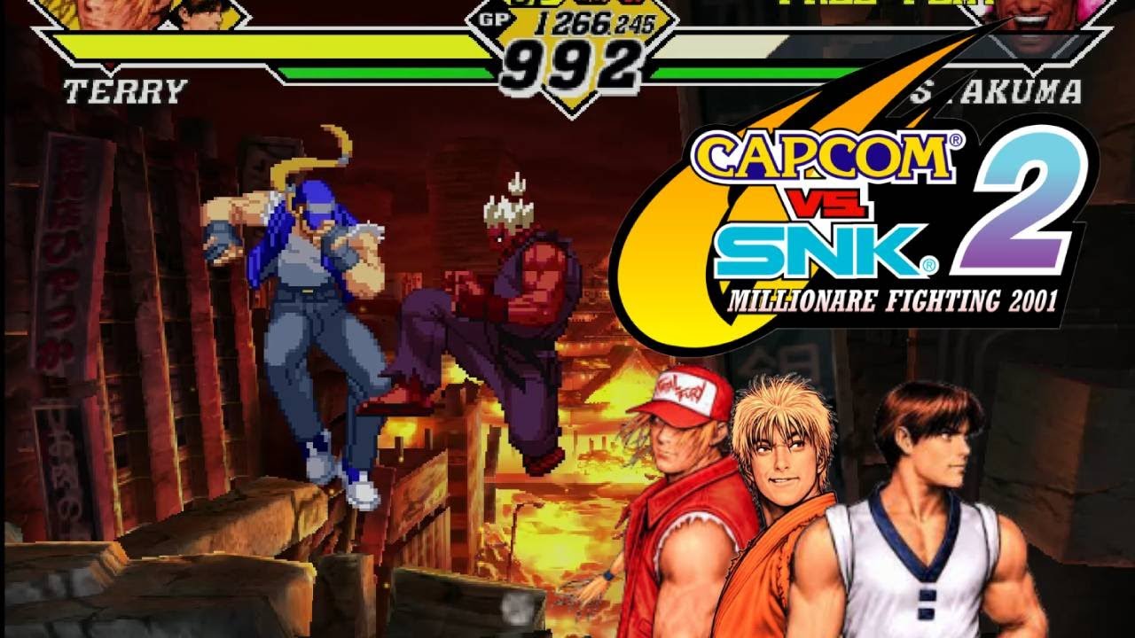 Capcom vs. SNK 2: Mark of the Millennium 2001: Terry, Ryo, & Kim 