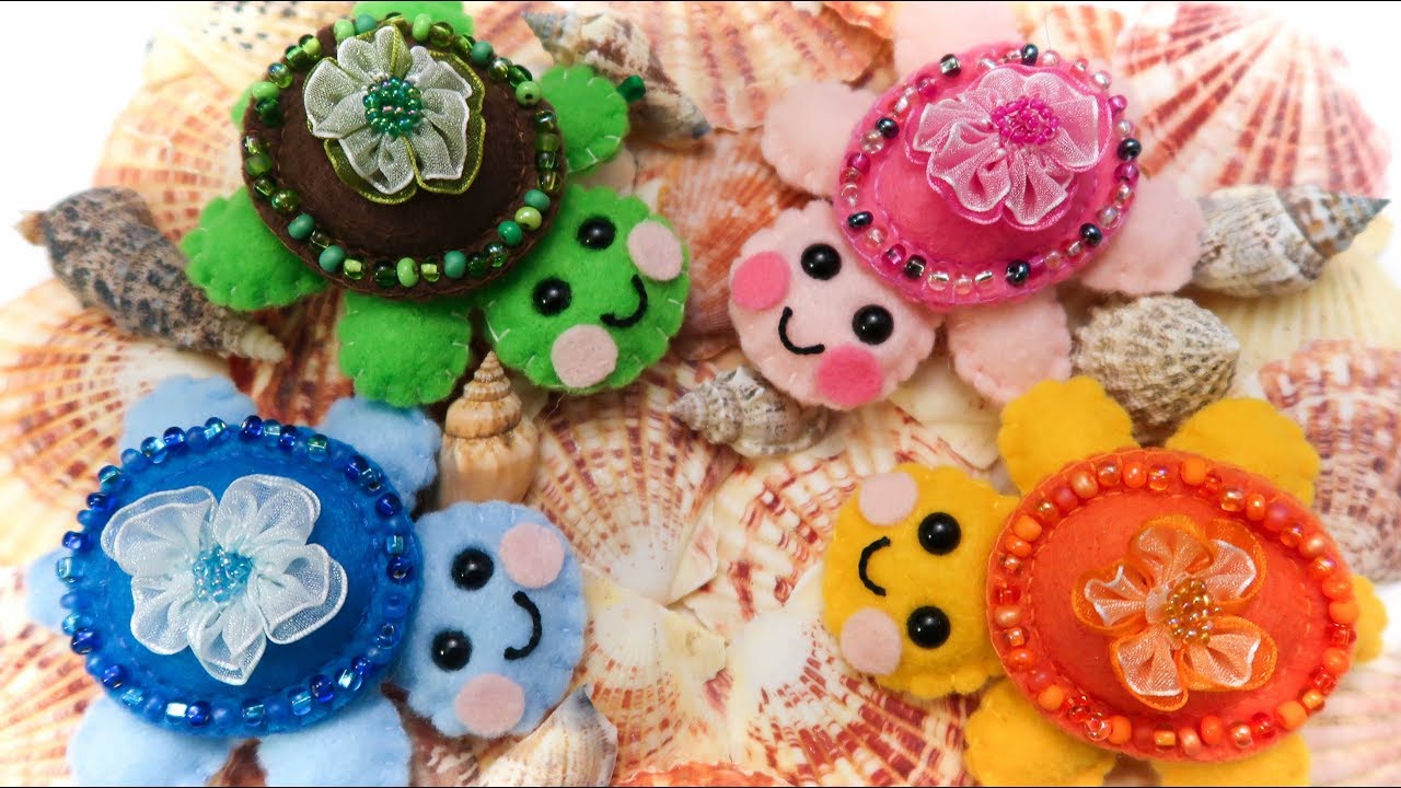 Turtle Plush Tutorial 🐢 | Easy & Cute Felt Craft