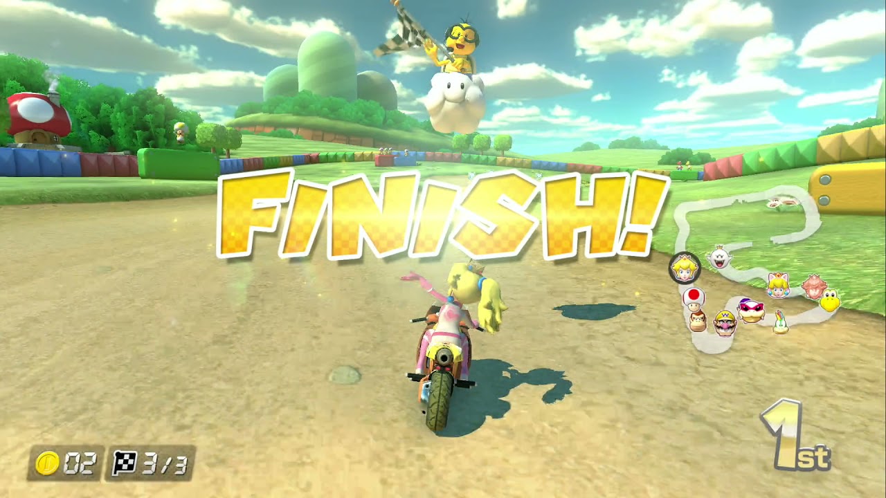 Mario Kart 8 Deluxe - 150cc Banana Cup with Princess Peach!