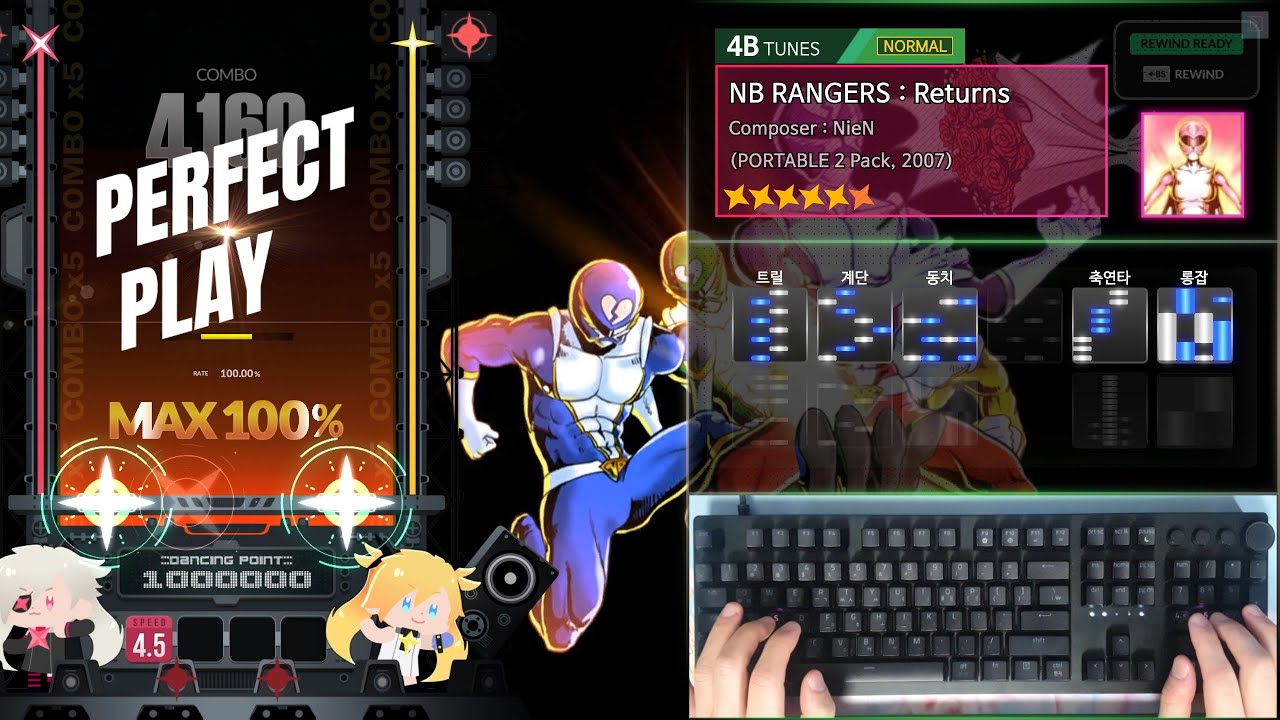 [DJMAX RESPECT V] NB RANGERS : Returns | 4B NM | ★6