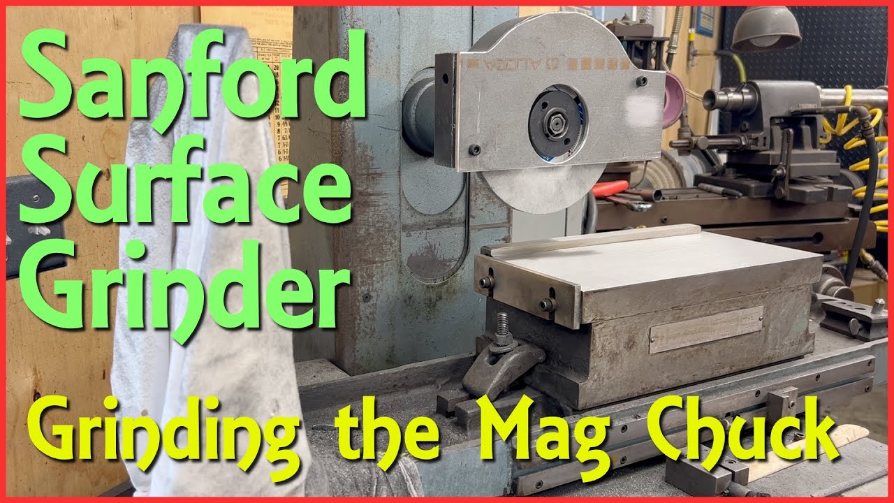 Mounting and Cleaning up an Electronic Mag Chuck for the Sanford Surface Grinder