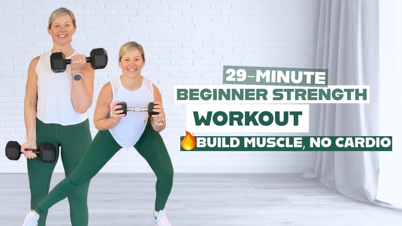 Build Strength After 40 | 29-Min Beginner Workout | No Cardio, No Jumping