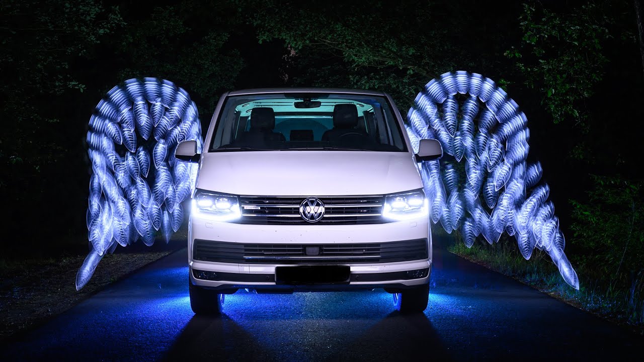 Autos Fotografieren in der Nacht - Lightpainting mit Zolaq