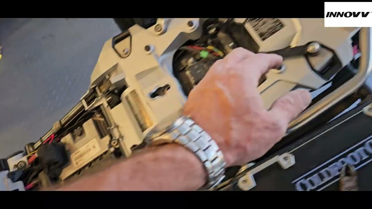 BMW GS 1250 install INNOVV K5 Dash Cam and Ride From Vegas To Yosemite