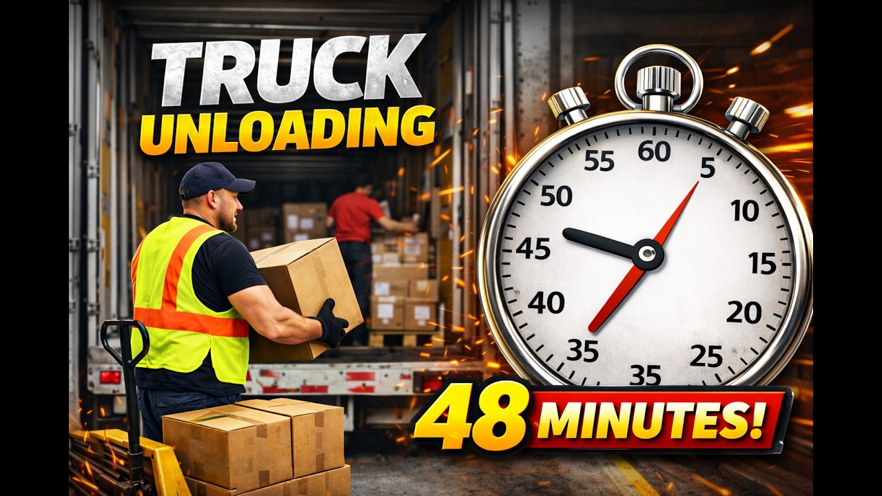 From Trailer to Warehouse | 48 Minutes of Unloading