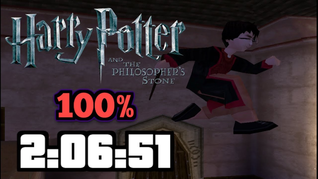 Harry Potter and The Philosopher's Stone PS1 100% - 2:06:51 (NTSC-J)