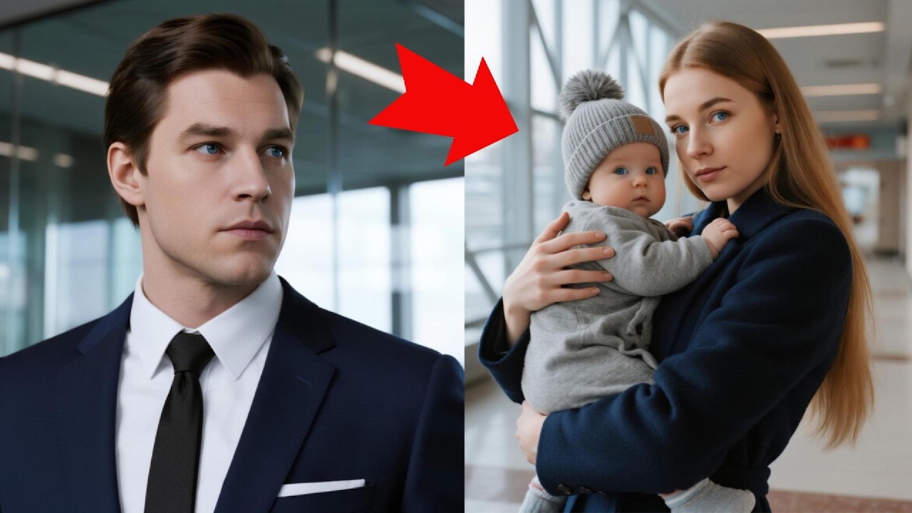 HE LEFT HER WITHOUT REGRET, THEN YEARS LATER SAW HER AT THE AIRPORT WITH A CHILD AND FROZE