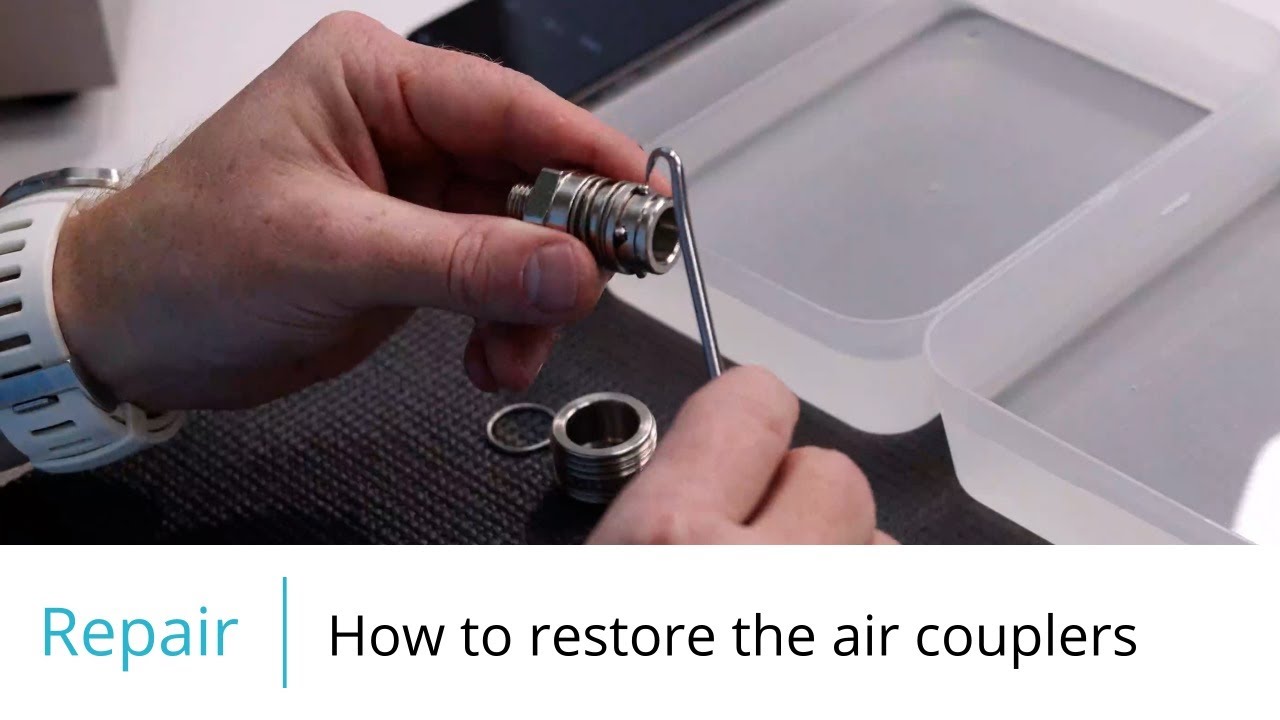 How to restore the air couplers
