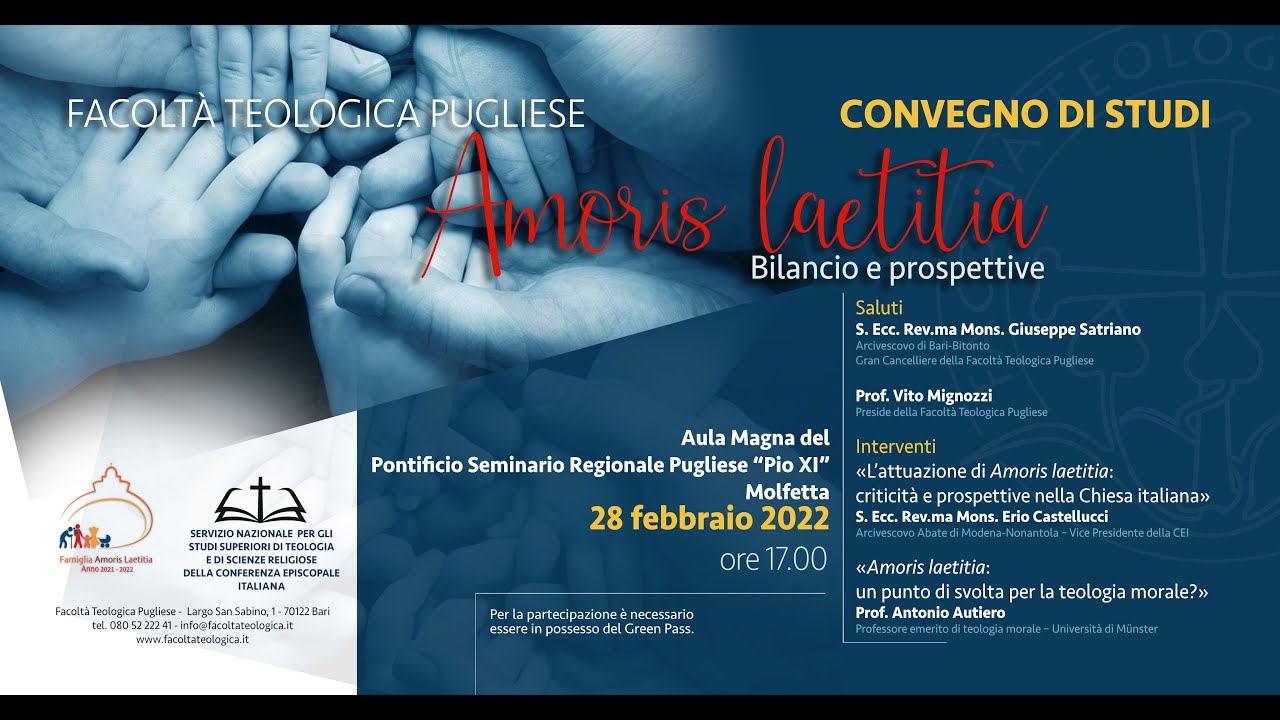 Convegno di Studi - Amoris laetitia. Bilancio e prospettive