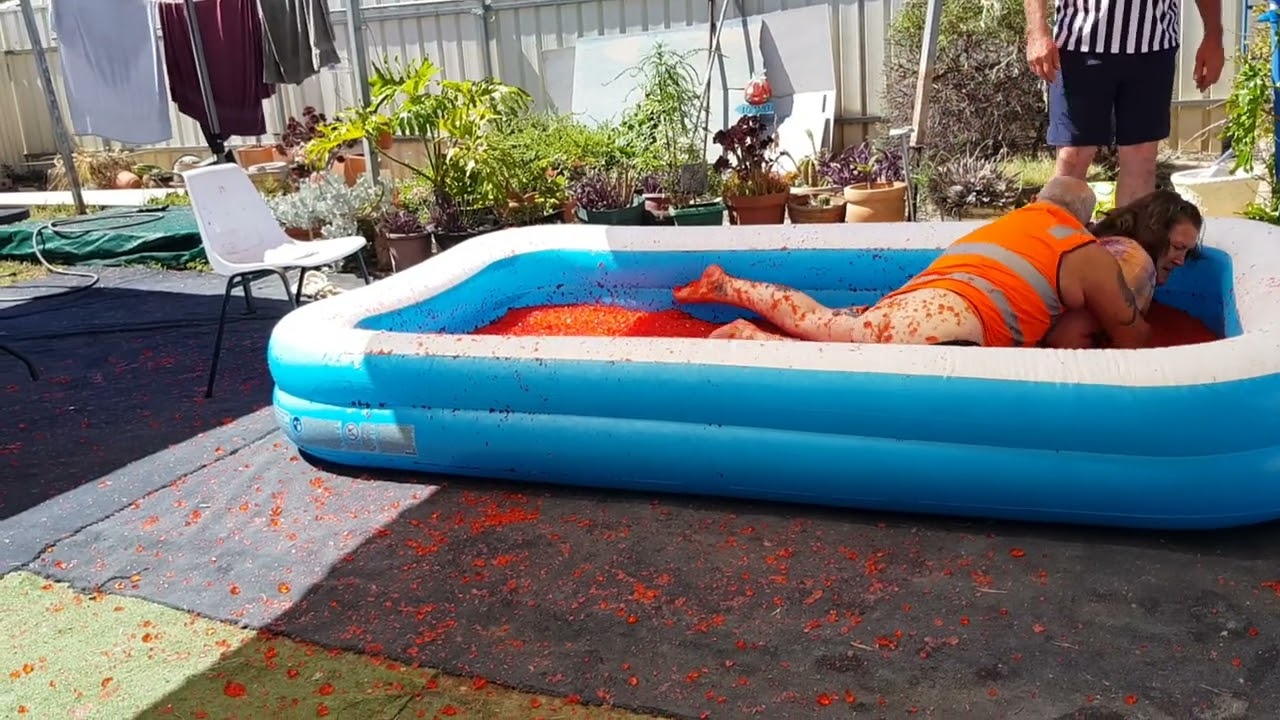 Jelly Wrestling on Australia Day