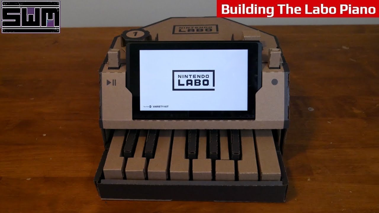 Building The Nintendo Labo Piano | Tech Wave?