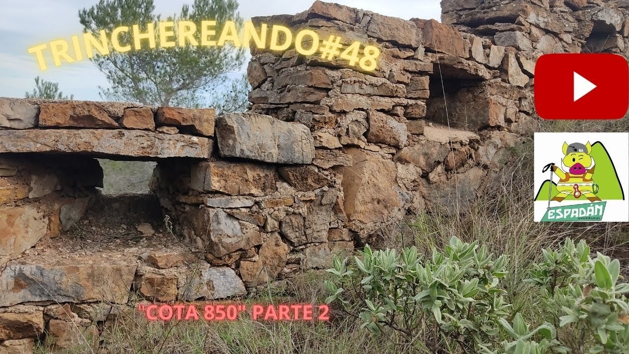 COTA 850 Y MIRAD LO QUE NOS ENCONTRAMOS!!!!!GUERRA CIVIL-TRINCHEREANDO#48