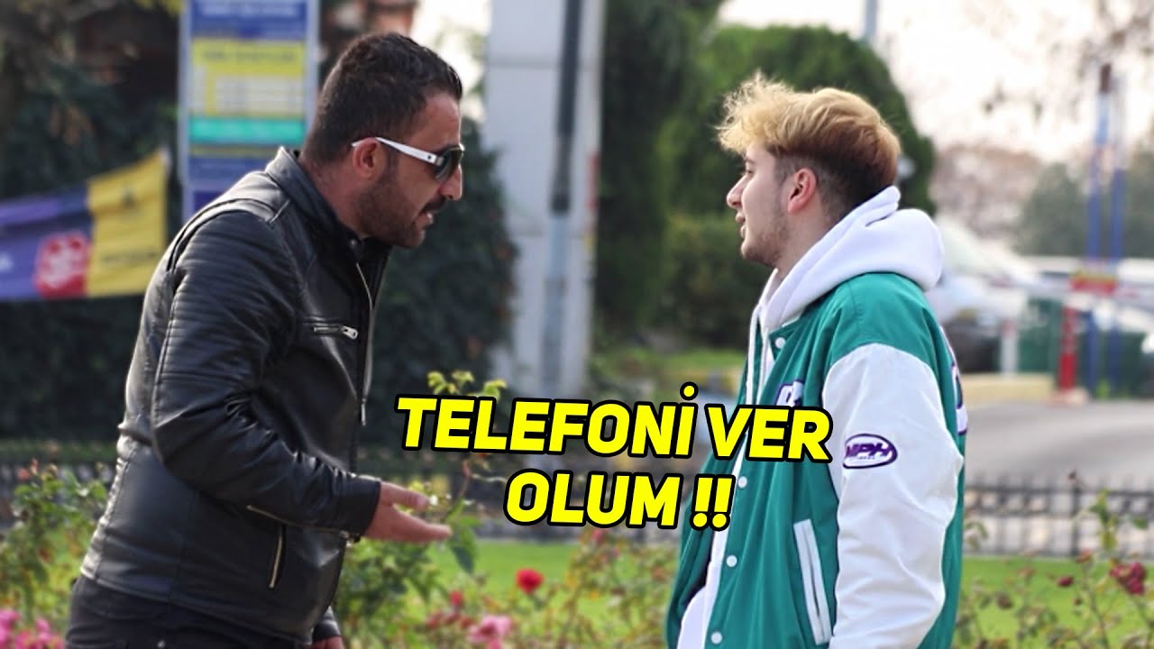 İNSANLARIN TELEFONUNU KIRMA ŞAKASI - %100 KOMEDİ