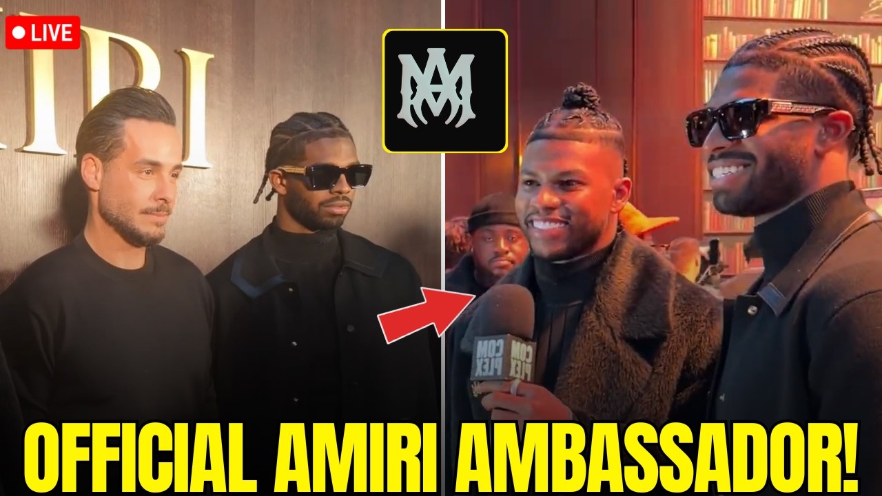 Mike Amiri SHOCKED The NFL By Announcing Shedeur Sanders As The BRAND AMBASSADOR of Amiri At PARIS!