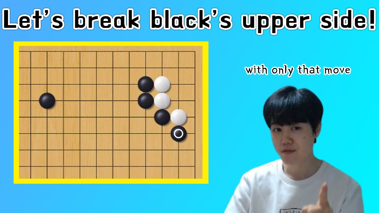 [3-3 lecture] You can break black's huge upper side with this awesome move!