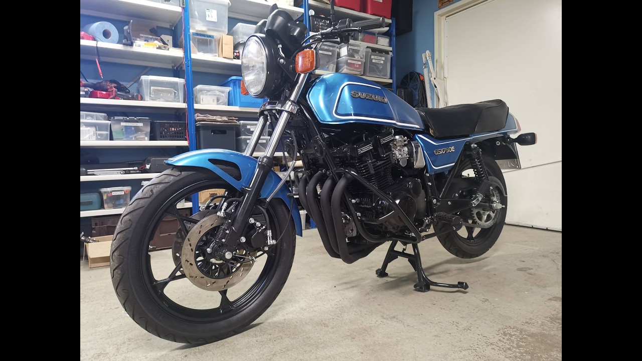 Suzuki GSX 750E 1982 startup