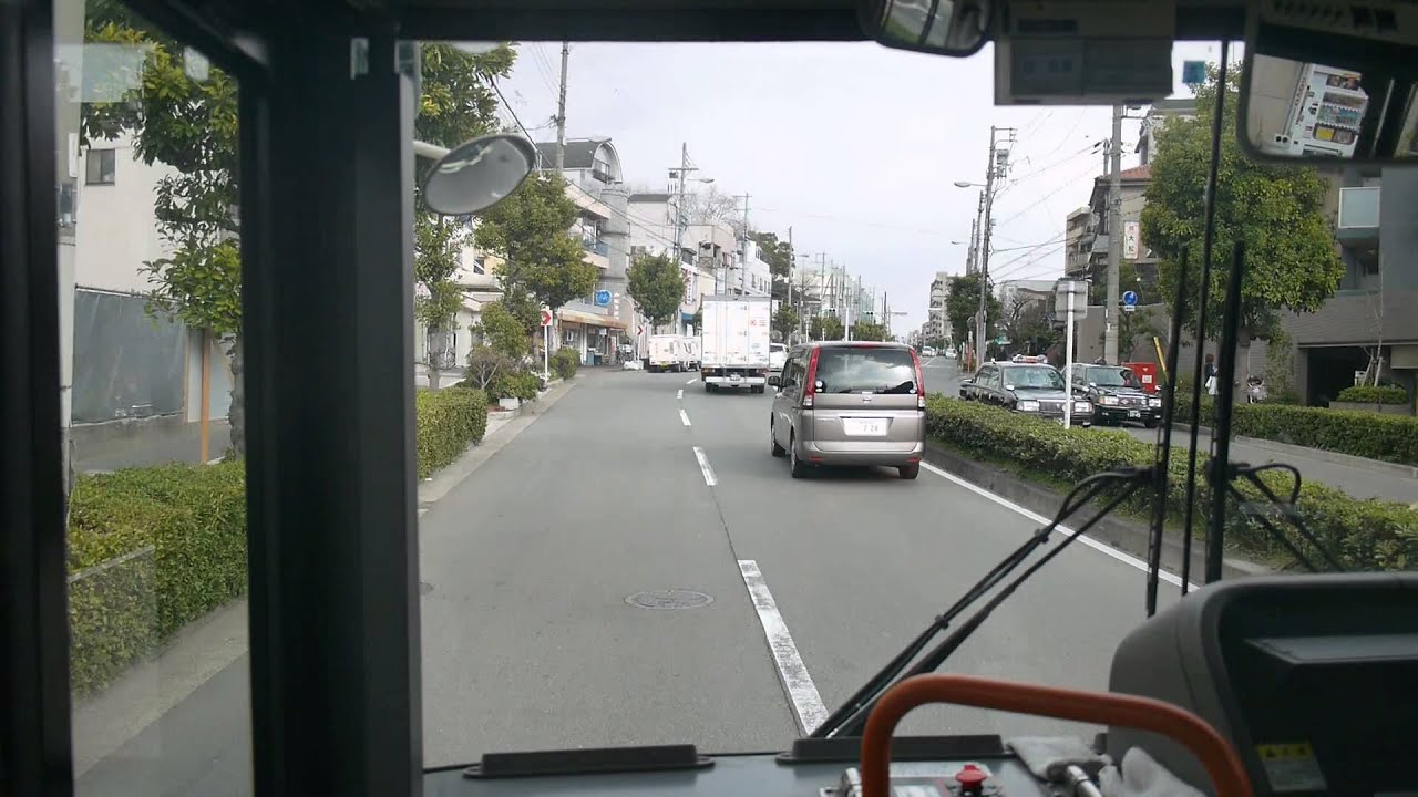 大阪市営バス 47系統 前面展望 地下鉄住之江公園～地下鉄玉出～地下鉄昭和町～あべの橋