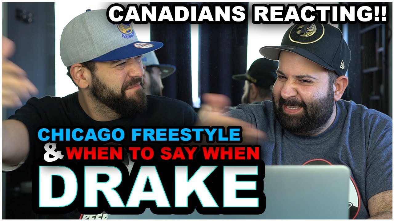 EMINEM GETS A SHOUTOUT!! Music Reaction | Drake - When To Say When & Chicago Freestyle