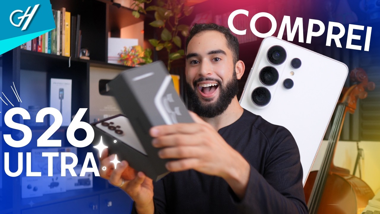 COMPREI O GALAXY S26 ULTRA! 🔥 É POR ISSO QUE ELE VALEU CADA CENTAVO!