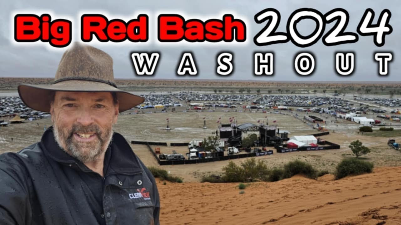Featured on Ch 7, Unexpected Turn of Events: Big Red Bash 2024, WASHOUT