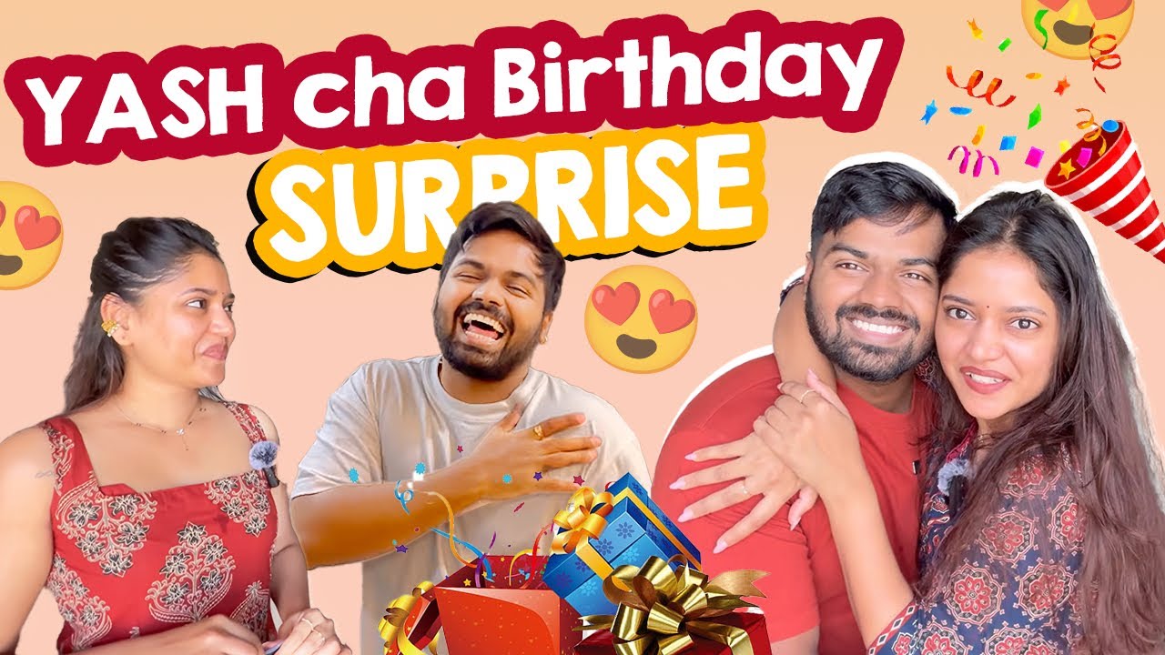 YASH cha Birthday celebration 🎉 ani nuste Kapde 👕🤣￼
