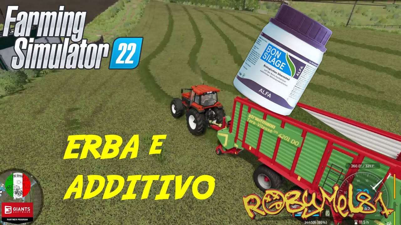 FARMING SIMULATOR 22  - THE OLD STREAM FARM  - 31 - Erba e Additivo