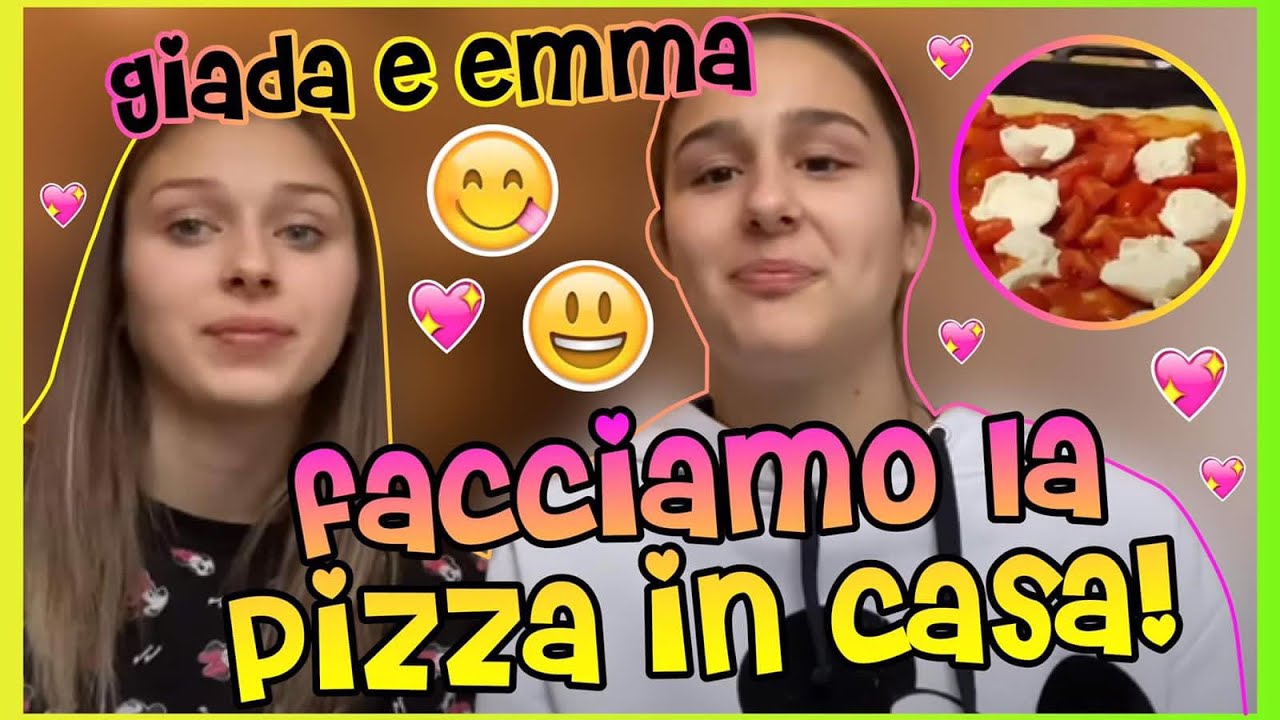Facciamo la pizza in casa: con Emma e Giada Grisetti Le ginnaste del CSB