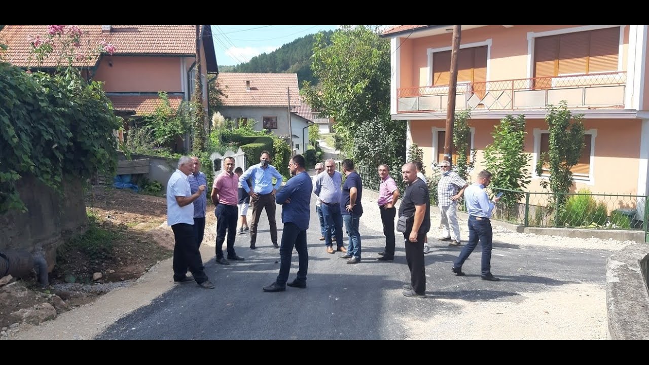Kozluk - ministar Ramić obišao novoasfaltirane dionice puta