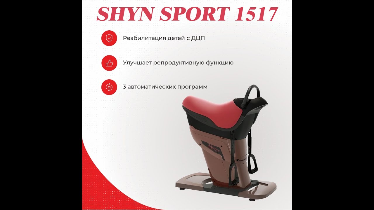 Имитатор верховой езды SHYN SPORT Иппотренажер 1517