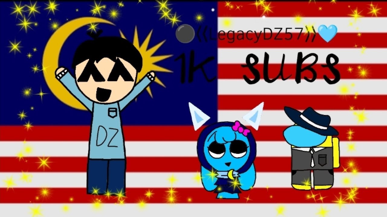 THE 1K SUBS ||(LegacyDZ57 the Sprunktuber's special video for all)||