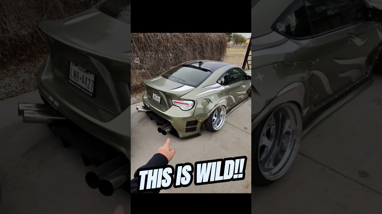 Этот BRZ просто невероятен! #jdm #brz #gt86 #GR86 #tomei #jdmlife90s #carshow #modifiedcars #stan...