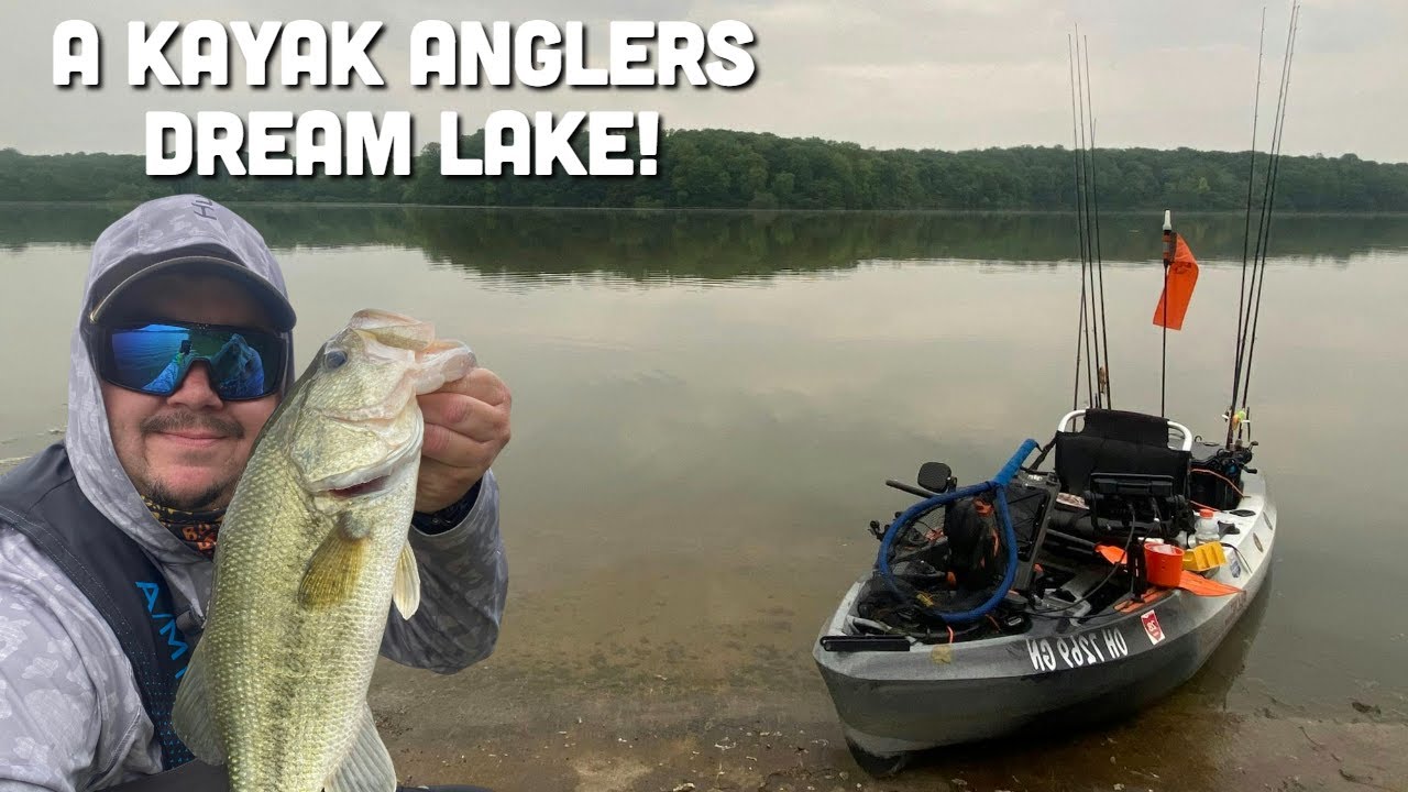 If you own a Kayak you HAVE to fish this little Lake in Ohio!