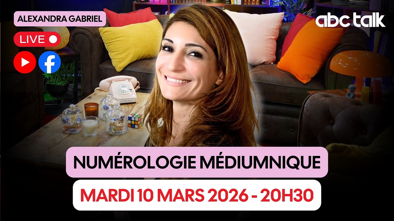 YOUTUBE LIVE  -  Dynamiques karmiques et numérologie - Alexandra Gabriel