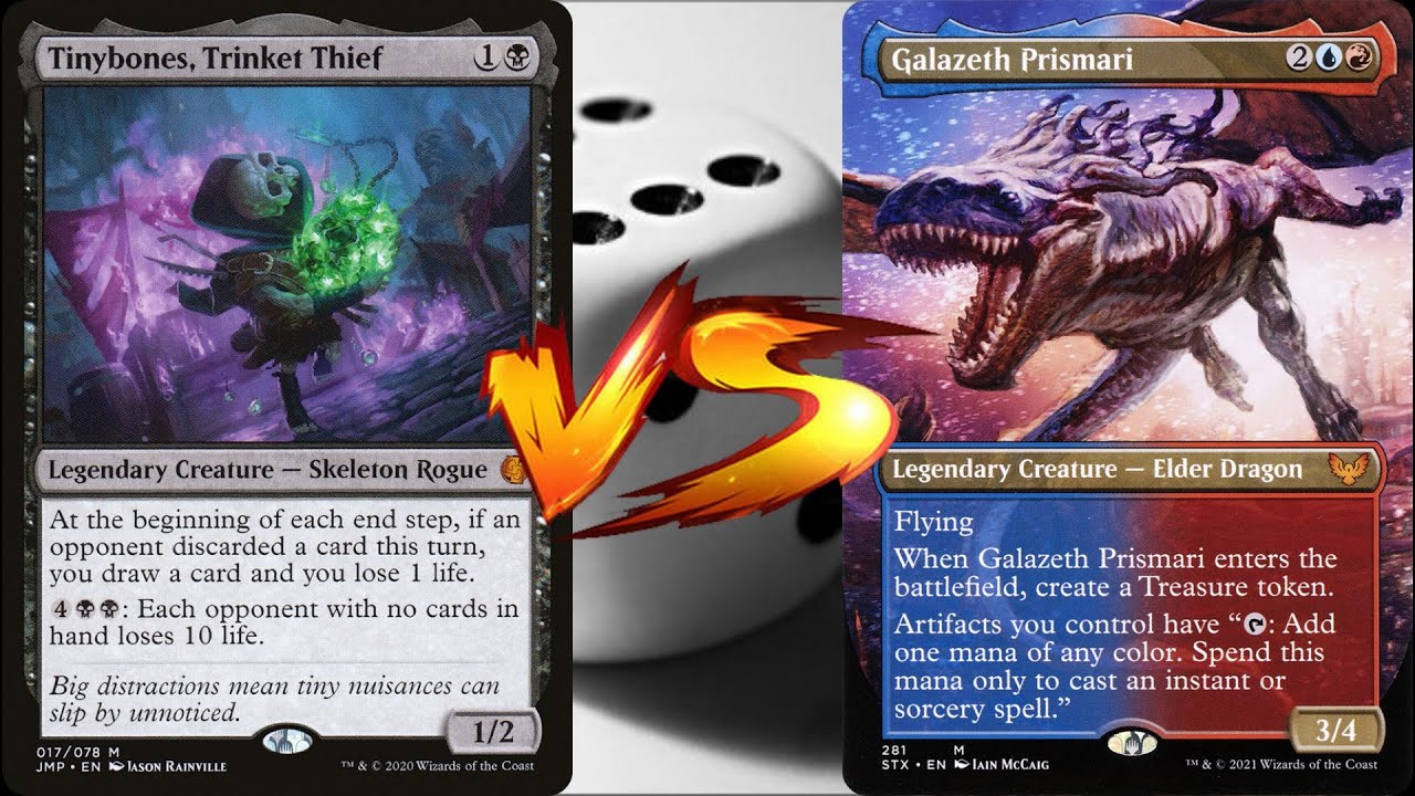 Tinybones VS Galazeth Prismary - MTG EDH Duel Commander