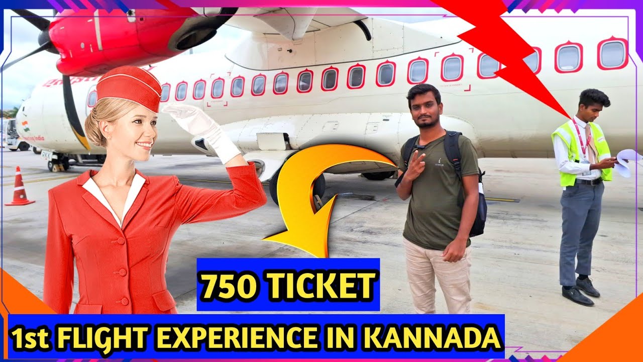 ✈️bangalore to salem flight in ✈️kannada | 