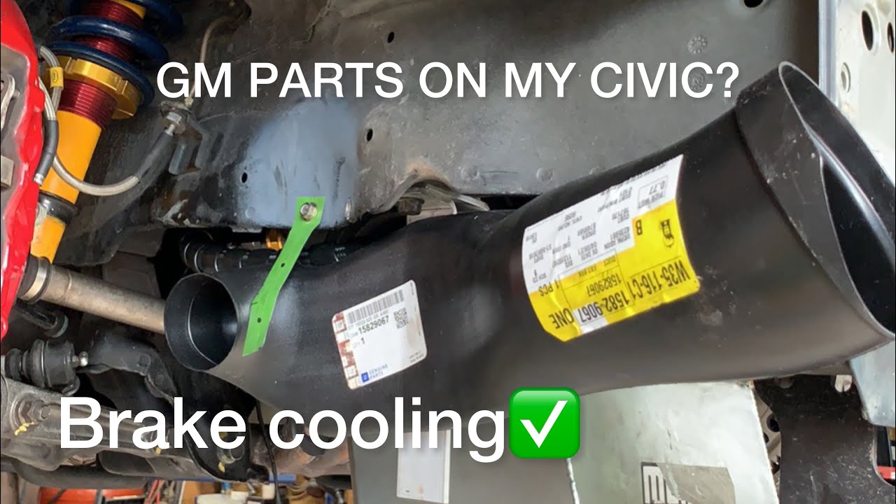 DIY budget brake ducts on EK/EG/DC2