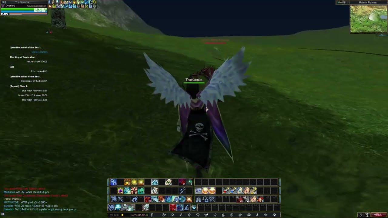 Rappelz Official, TP Exploration Quest