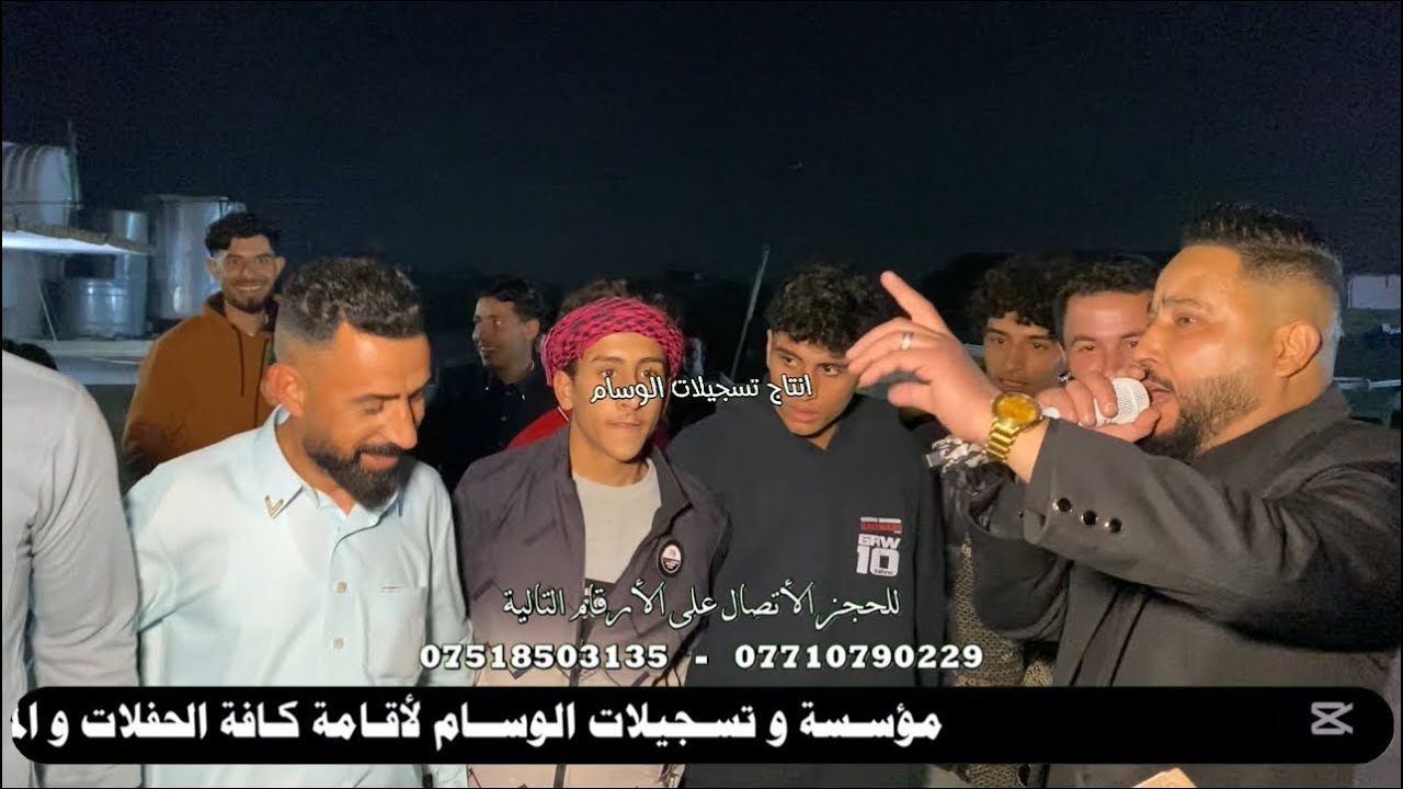زعيم نينوى الأول الفنان عباس السبعاوي و المايسترو انس الداعور حفلة الهرمات حنة مهند و سعد الجبوري