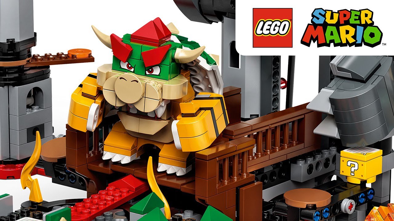 LEGO Super Mario Bowser's Castle STOP MOTION