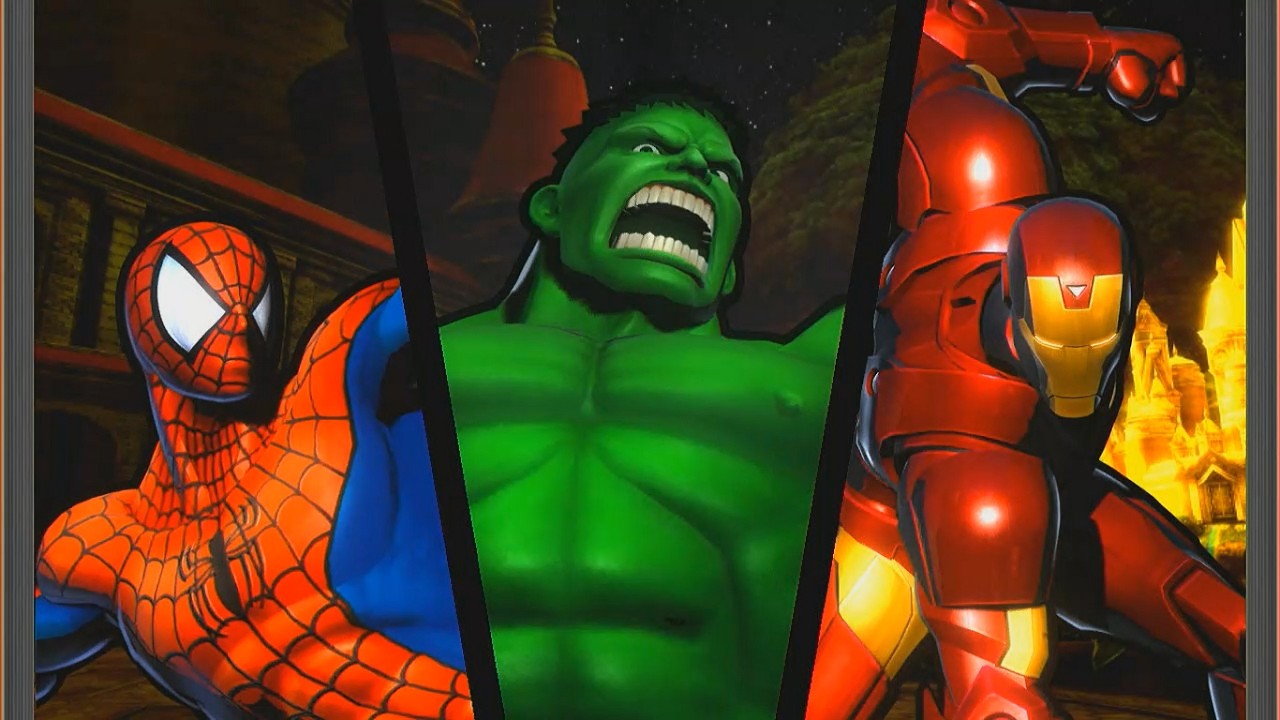 Ultimate Marvel vs Capcom 3 Hulk Iron Man Spider-Man arcade mode