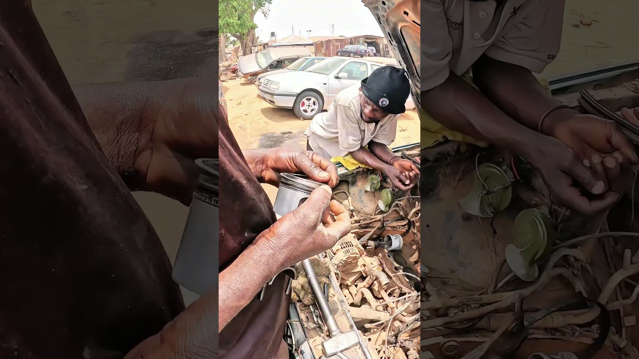 #africa #mechanic #viral #automobile #repair